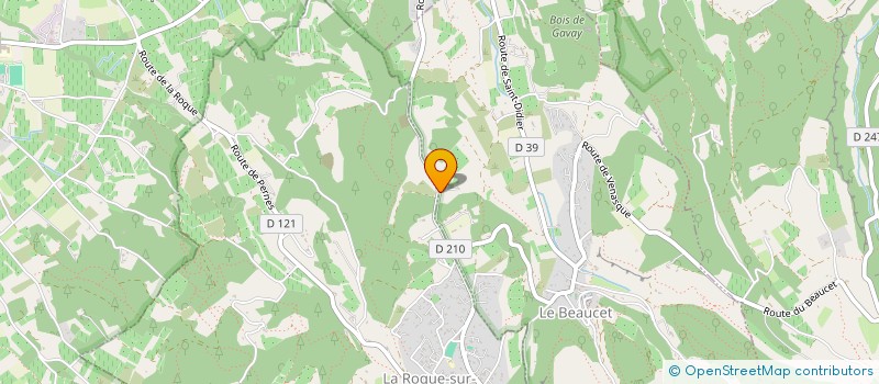 localisation de l'entreprise MAMIE ODETTE EXPORTS  LE BEAUCET