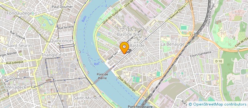 localisation de l'entreprise MAMIE SERVICES à ARTIGUES-PRES-BORDEAUX