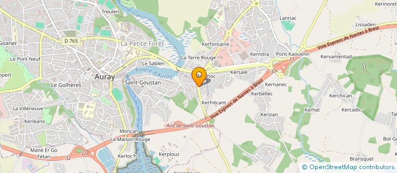 localisation de l'entreprise MAMIE ZOHRA à AURAY