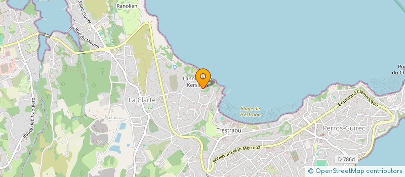 localisation de l'entreprise MAMIEMONIQUE  PERROS-GUIREC