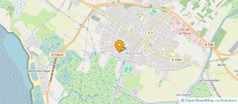 localisation de l'entreprise MAMIFRE  MARENNES-HIERS-BROUAGE