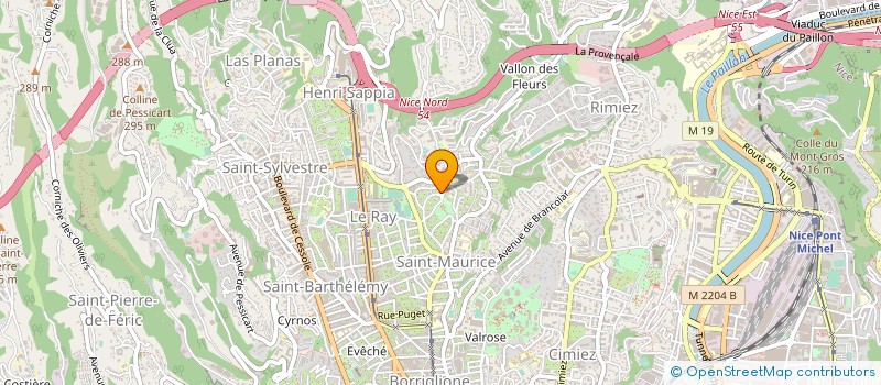 localisation de l'entreprise MAMIJP à NICE