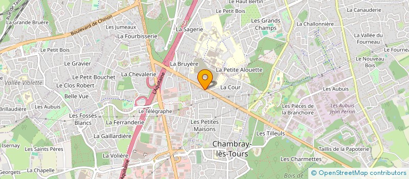 localisation de l'entreprise MAMIKA  CHAMBRAY-LES-TOURS