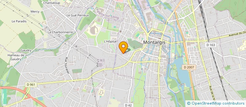 localisation de l'entreprise MAMILONNE à MONTARGIS