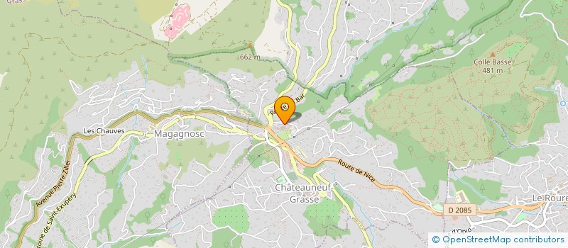 localisation de l'entreprise MAMILOU à CHATEAUNEUF-GRASSE