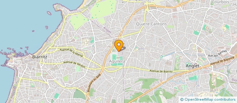 localisation de l'entreprise MAMILOU à BIARRITZ