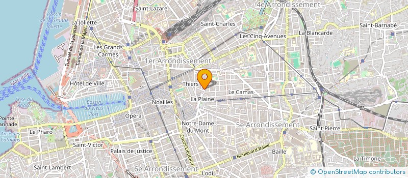 localisation de l'entreprise MAMIMA à MARSEILLE 1ER