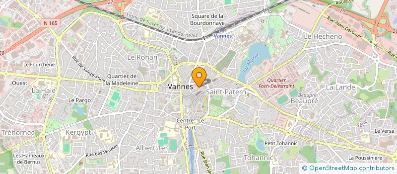 localisation de l'entreprise MAMINA à VANNES