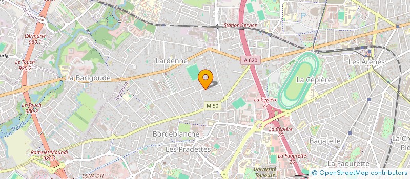 localisation de l'entreprise MAMINA ED26 à TOULOUSE