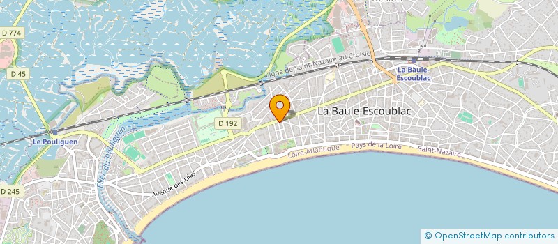 localisation de l'entreprise MAMINA NUMBRE à LA BAULE-ESCOUBLAC