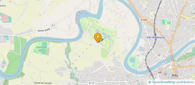 localisation de l'entreprise MAMINE  ALBI