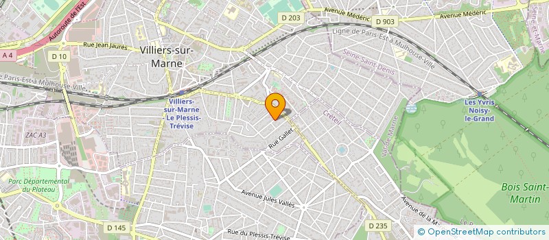 localisation de l'entreprise MAMINICRECHE à VILLIERS-SUR-MARNE