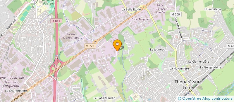 localisation de l'entreprise MAMINODE  SAINTE-LUCE-SUR-LOIRE