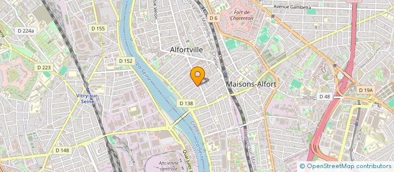 localisation de l'entreprise MAMINOUCHE à ALFORTVILLE