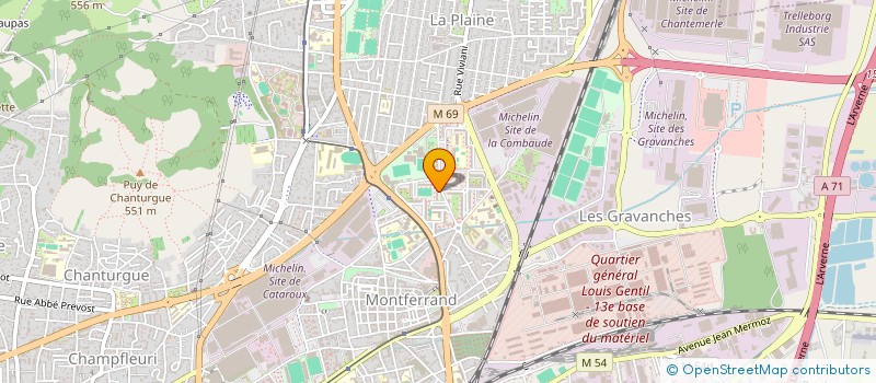 localisation de l'entreprise MAMISA ET LES ENFANTS DU MONDE  CLERMONT-FERRAND