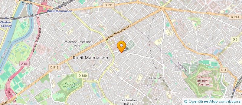 localisation de l'entreprise MAMITA à RUEIL-MALMAISON