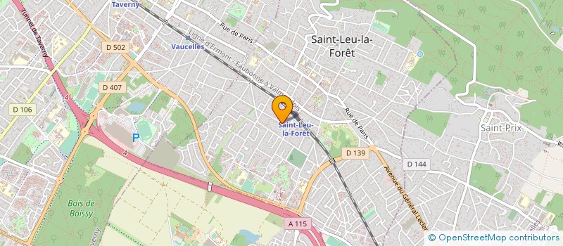 localisation de l'entreprise MAMITA CORP à SAINT-LEU-LA-FORET