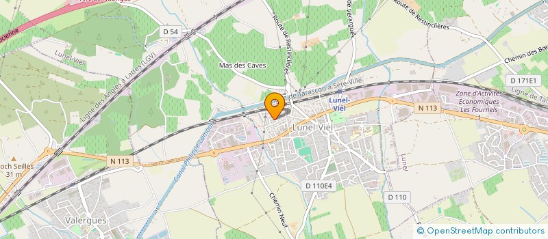 localisation de l'entreprise MAMITIN  LUNEL-VIEL