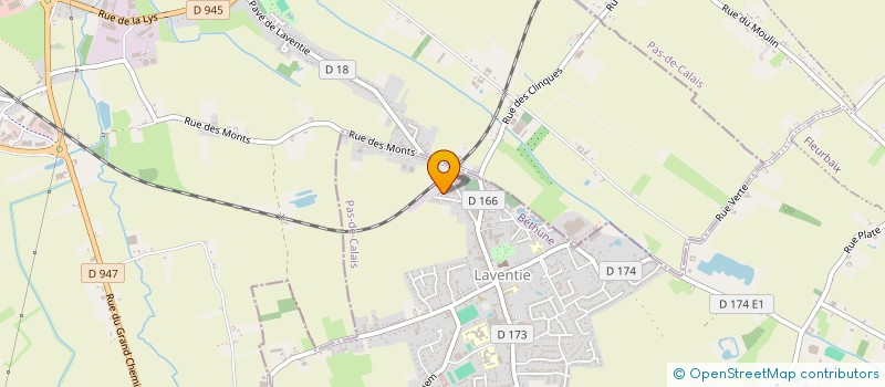 localisation de l'entreprise MAMJ  LAVENTIE