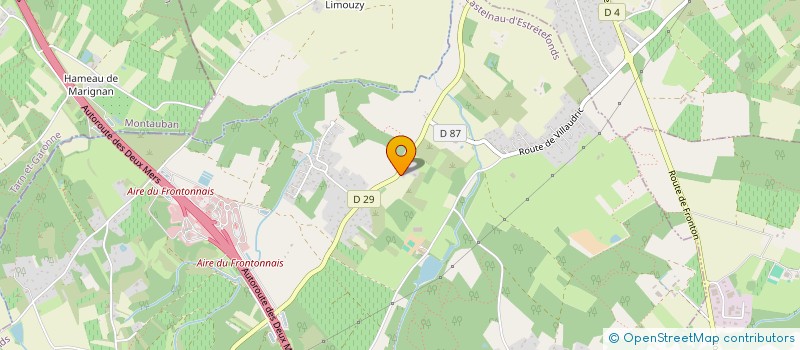 localisation de l'entreprise MAMJY  CASTELNAU-D'ESTRETEFONDS