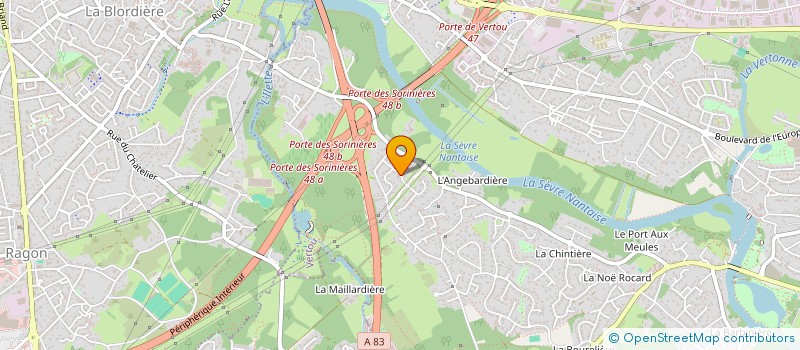 localisation de l'entreprise MAMM à VERTOU