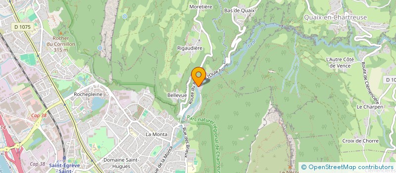 localisation de l'entreprise MAMM à SAINT-EGREVE