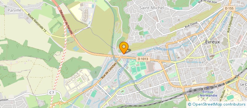 localisation de l'entreprise MAMMA DELIA  EVREUX