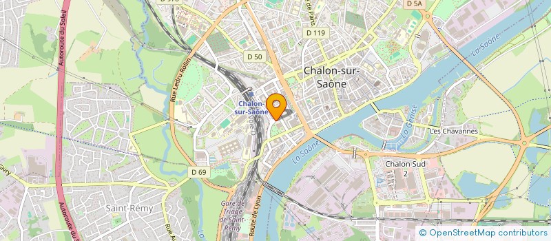 localisation de l'entreprise MAMMA MIA à CHALON-SUR-SAONE