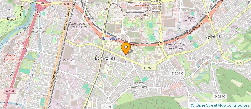 localisation de l'entreprise MAMMA MIA  ECHIROLLES