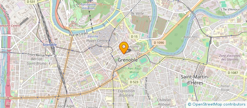 localisation de l'entreprise MAMMA PIZZA  GRENOBLE
