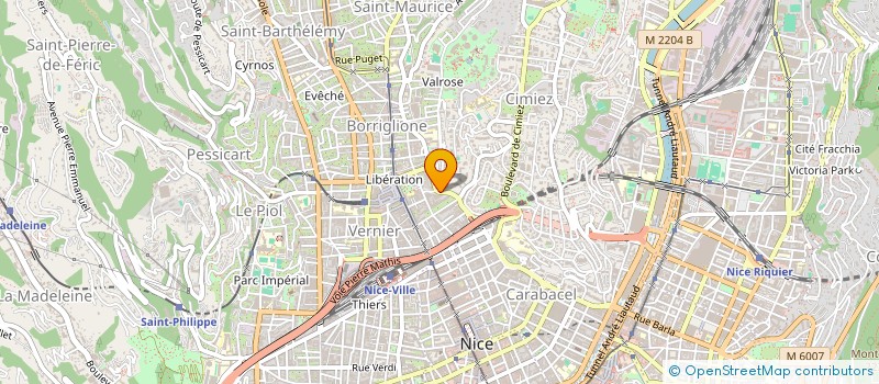 localisation de l'entreprise MAMMADOV ADVANCED DENTAL AESTHETICS CENTER à NICE