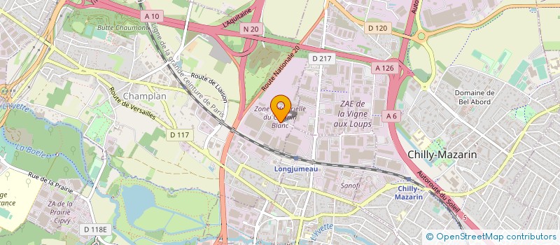 localisation de l'entreprise MAMMAFIORE FRANCE  CHAMPLAN