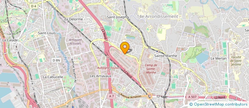 localisation de l'entreprise MAMMAFIORE GRAND OUEST à MARSEILLE 14EME