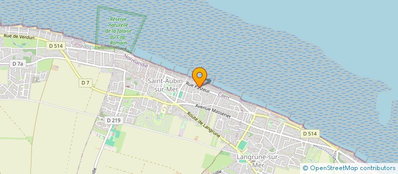 localisation de l'entreprise MAMMATELLI  SAINT-AUBIN-SUR-MER