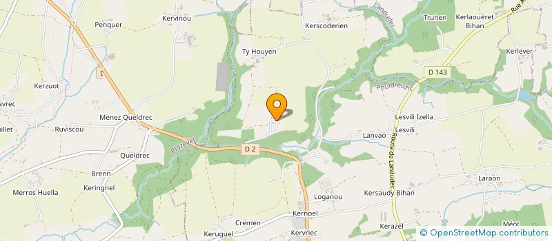 localisation de l'entreprise MAMMENN  POULDREUZIC