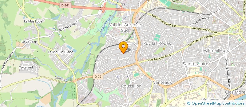 localisation de l'entreprise MAMMON à LIMOGES