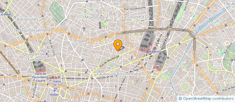 localisation de l'entreprise MAMMY RESTO à PARIS