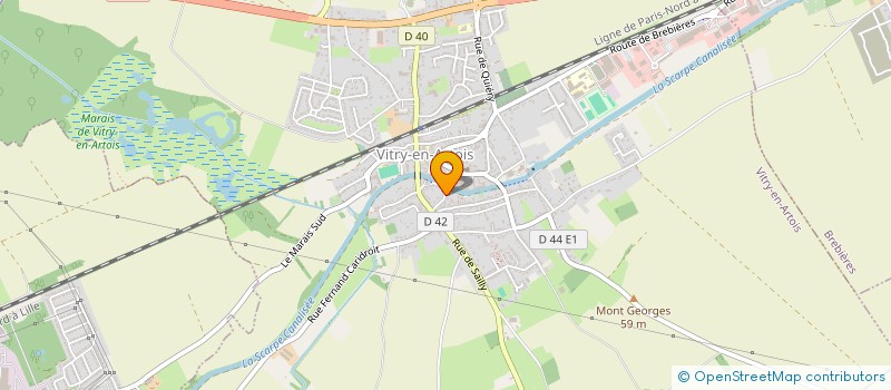 localisation de l'entreprise MAMOB'ITALY  VITRY-EN-ARTOIS