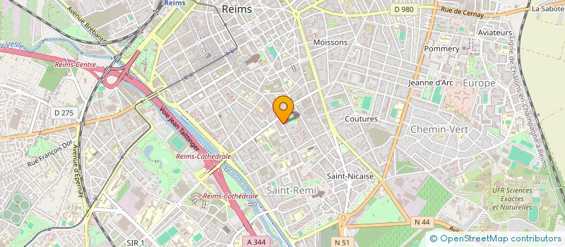 localisation de l'entreprise MAMOING  REIMS