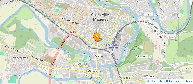 localisation de l'entreprise MAMOMA  CHARLEVILLE-MEZIERES