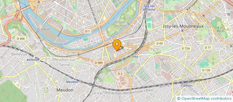 localisation de l'entreprise MAMOMBA LABS à ISSY-LES-MOULINEAUX