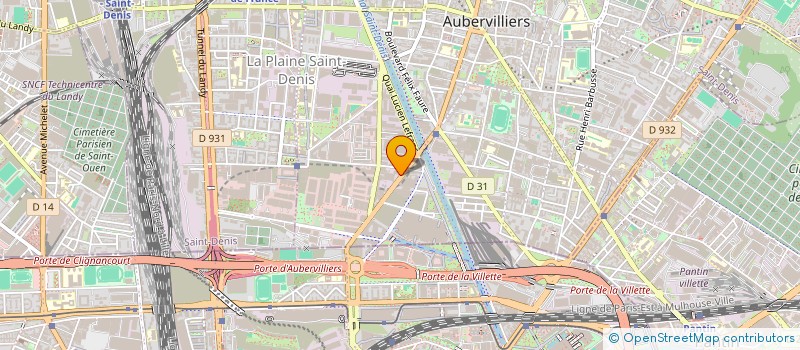 localisation de l'entreprise MAMONE SERVICES ET COMPAGNIE à AUBERVILLIERS