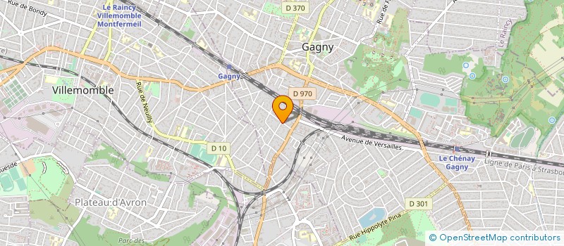 localisation de l'entreprise MAMOSSA  GAGNY