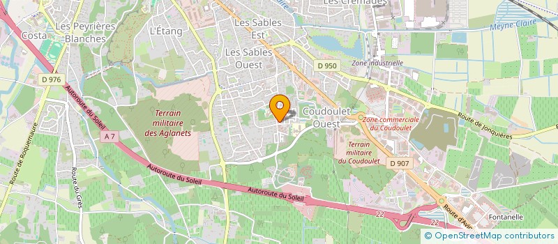 localisation de l'entreprise MAMOSUD à ORANGE