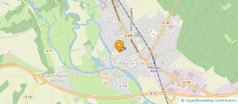 localisation de l'entreprise MAMOU  PACY-SUR-EURE