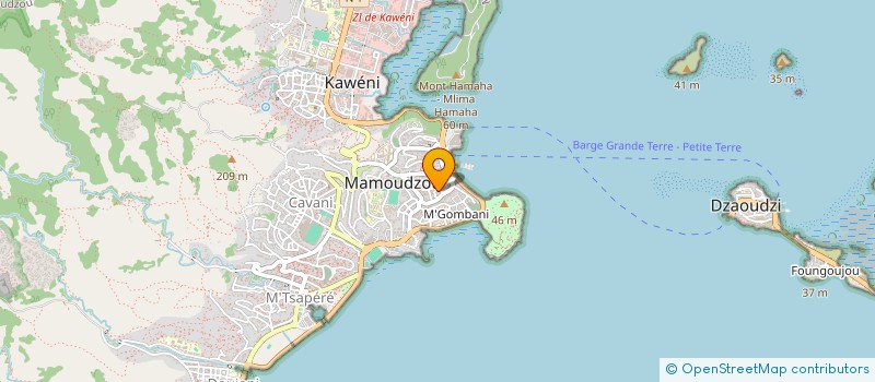 localisation de l'entreprise MAMOUDZOU VTT CLUB à MAMOUDZOU