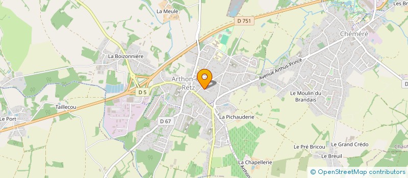 localisation de l'entreprise MAMOUNE  CHAUMES-EN-RETZ