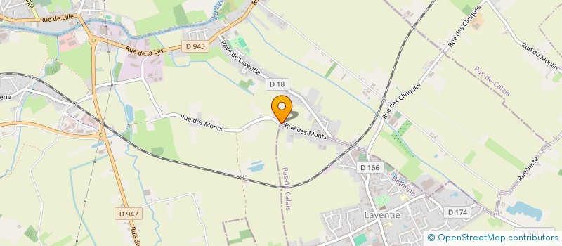 localisation de l'entreprise MAMOUNET  LAVENTIE