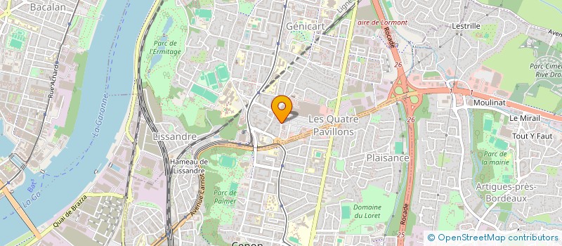 localisation de l'entreprise MAMOUNIA  LORMONT