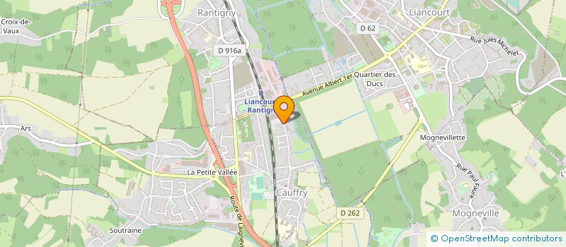 localisation de l'entreprise MAMOUR IMMOBILIER  CAUFFRY